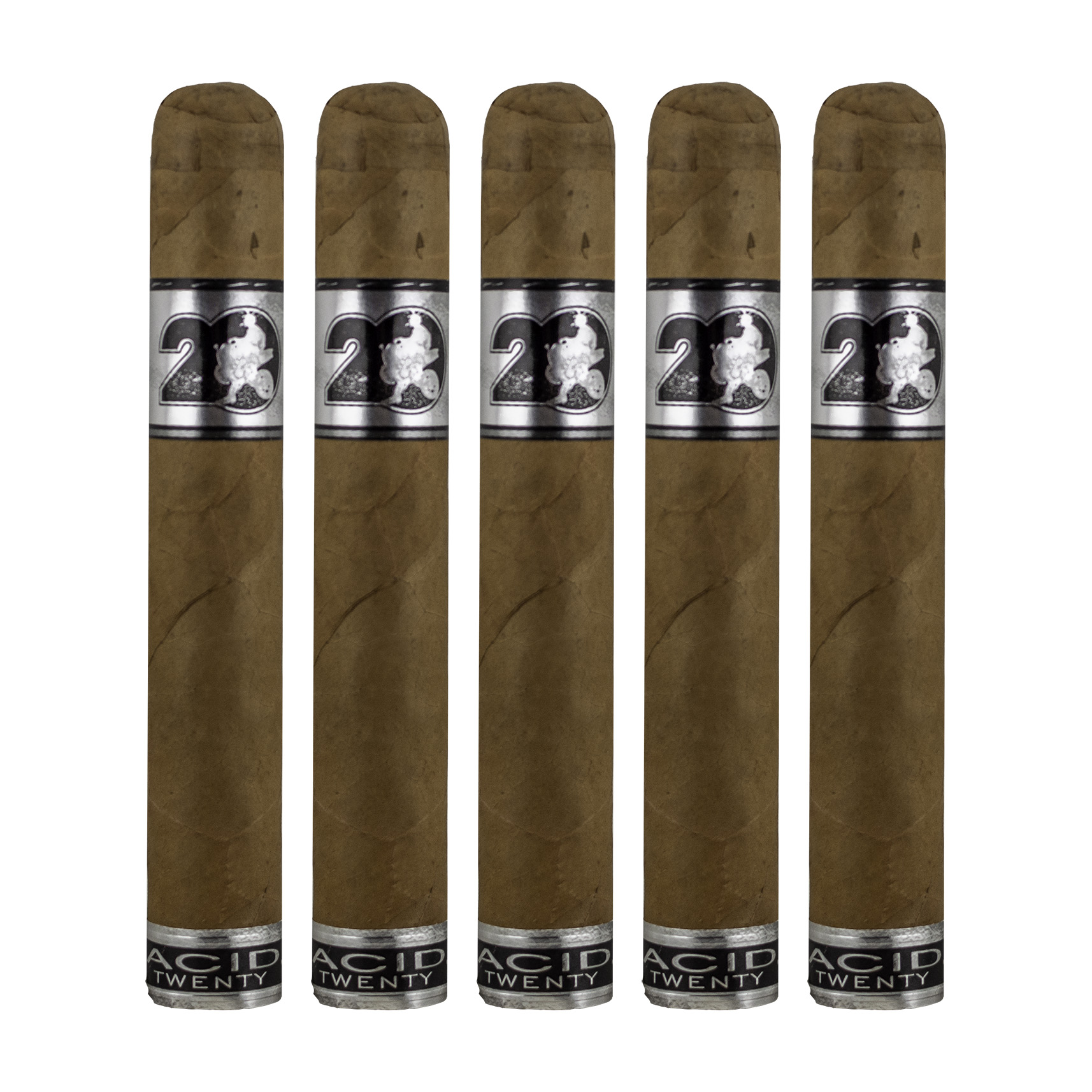 Acid 20th Connecticut Shade Toro Cigar - 5 Pack